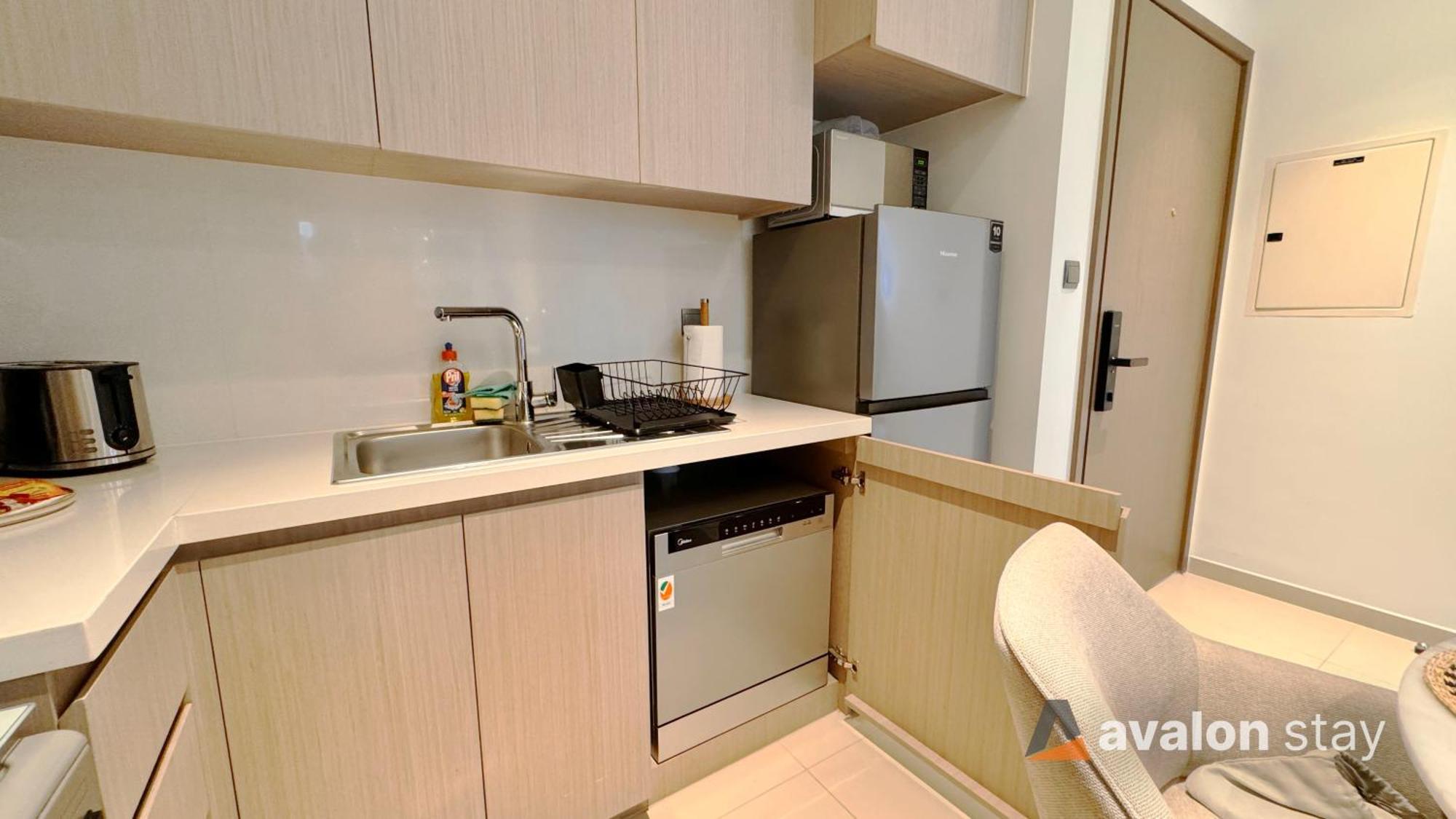 Avalonstay - Luxury 1br In Downtown Dubai-brand New-burj Khalifa & Fountain Views From Pool * Dubai