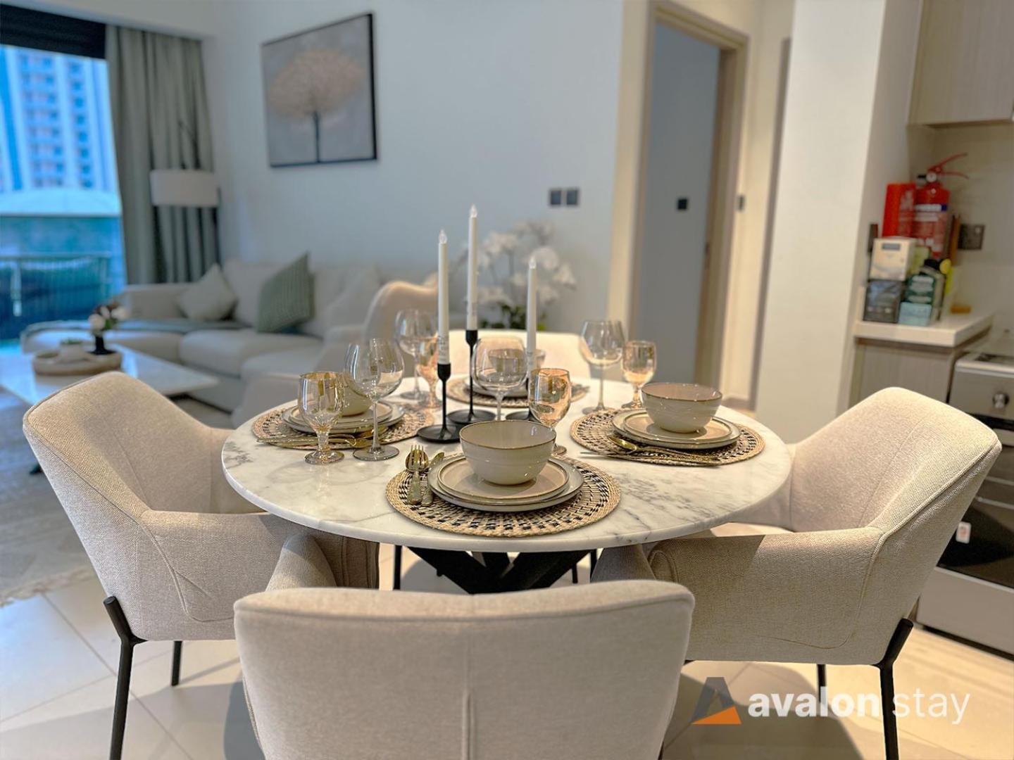 Apartment Avalonstay - Luxury 1br In Downtown Dubai-brand New-burj Khalifa & Fountain Views From Pool