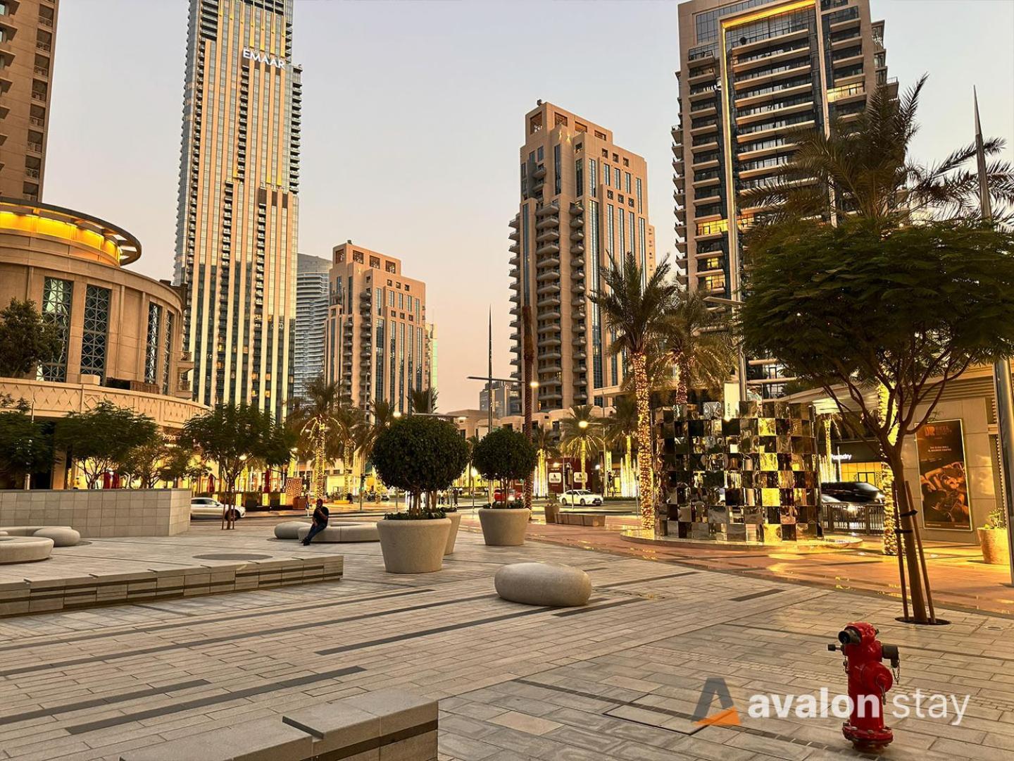 Avalonstay - Luxury 1br In Downtown Dubai-brand New-burj Khalifa & Fountain Views From Pool Apartment
