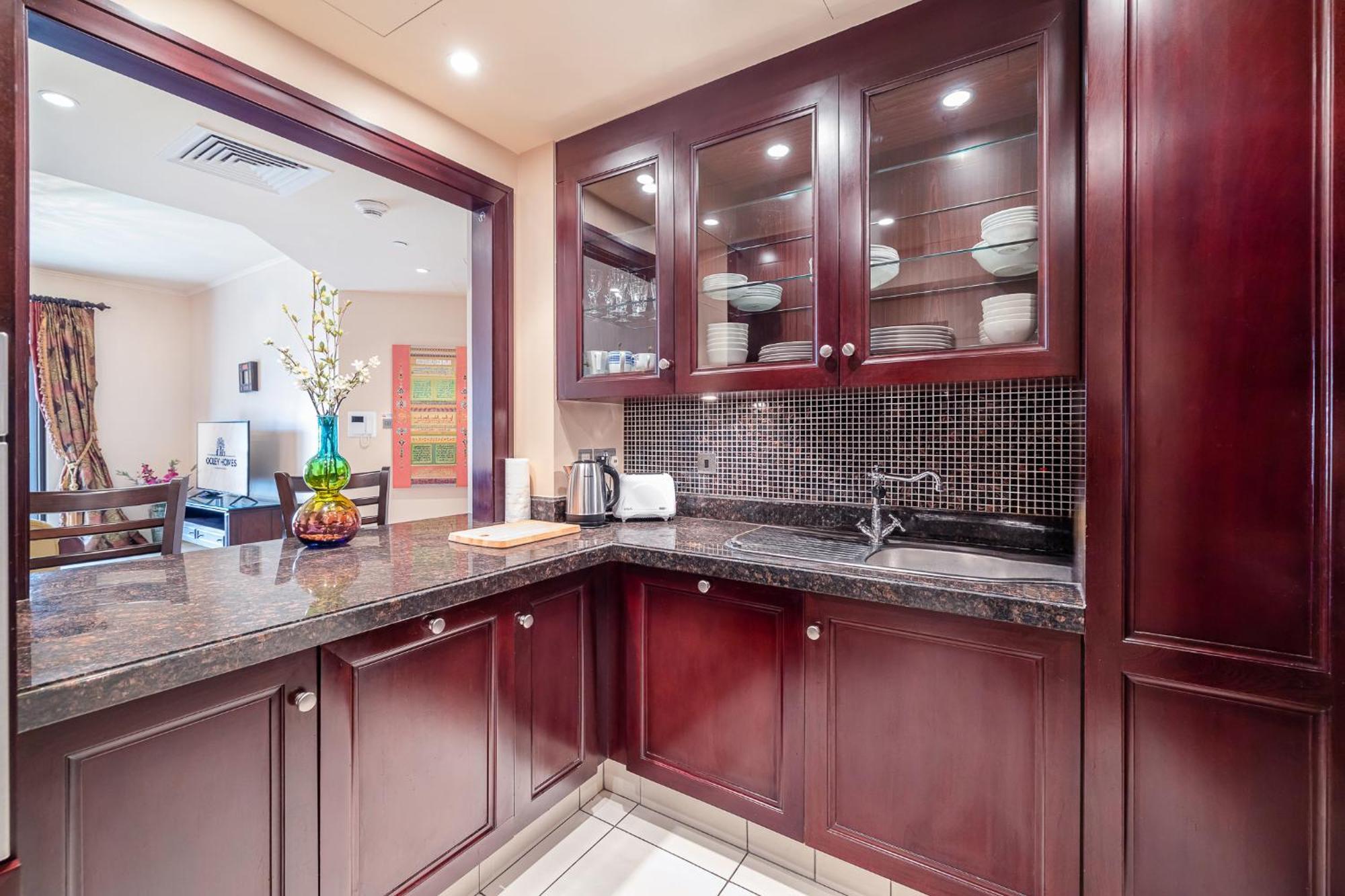 Traditional With Full Burj View In The Old Town Apartment *