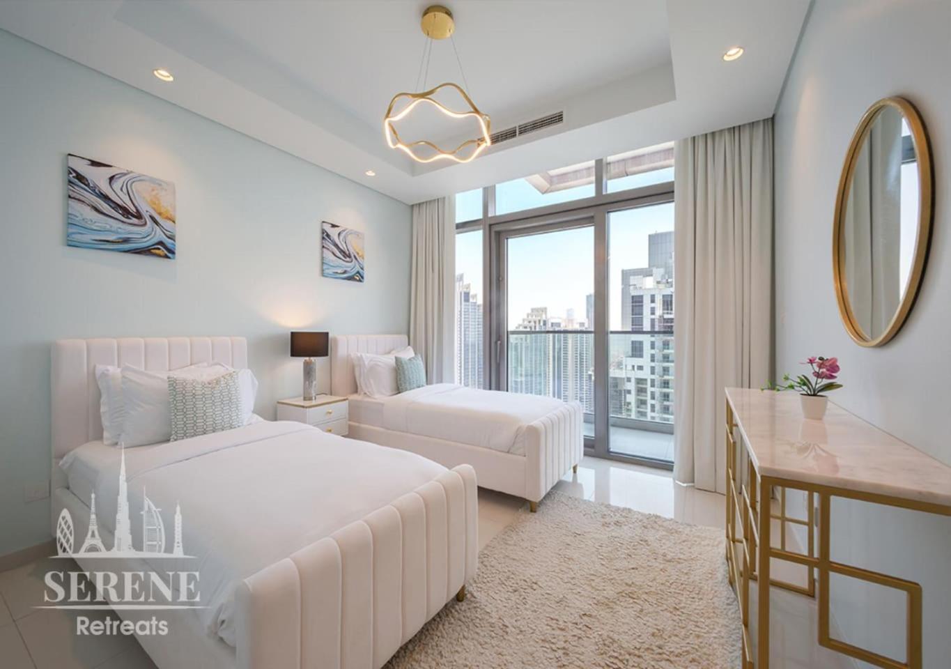 Apartment Serene Retreats Paramount 2 Bed Flat With Burj View Dubai