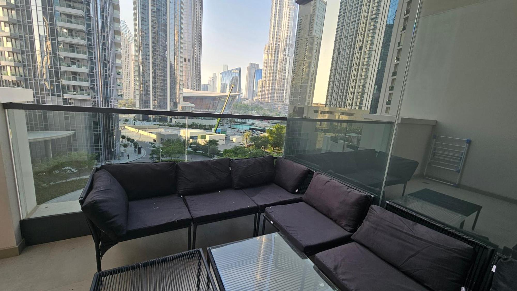 Apartment Mh- Stuning 2 Bedroom - Act Tower - Burj View - Downtown Ref501 *