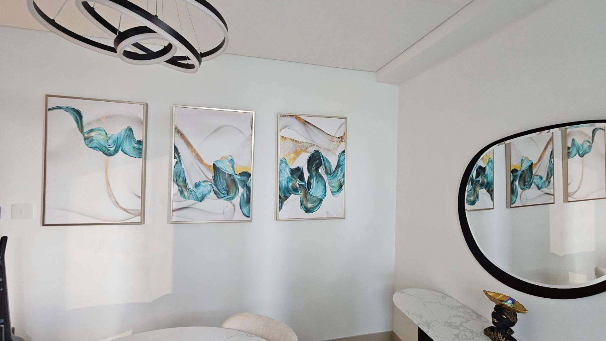 Apartment Mh- Stuning 2 Bedroom - Act Tower - Burj View - Downtown Ref501 *