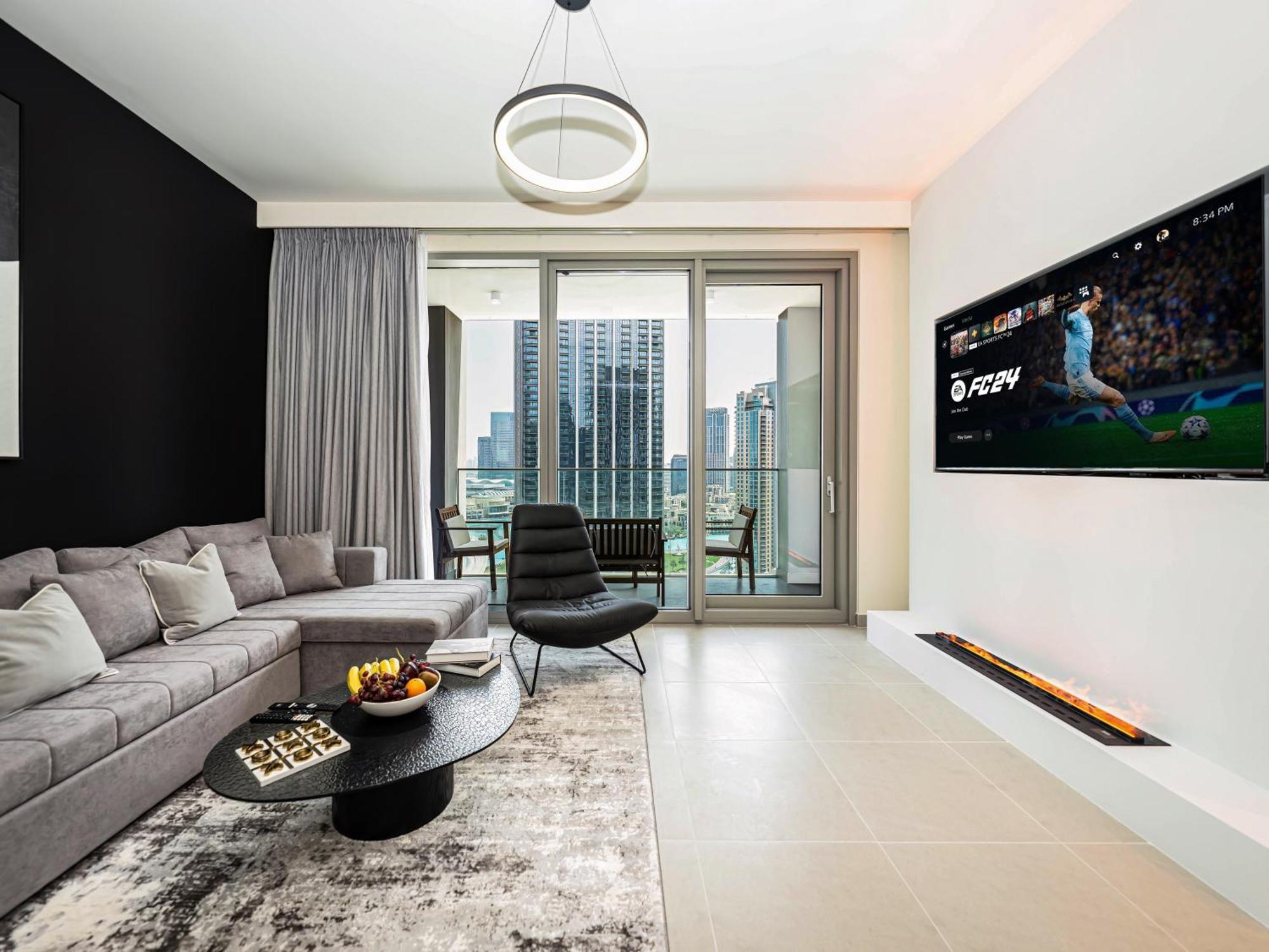 Luxury 4br Apt-iconic Burj Khalifa &fountain Views Apartment