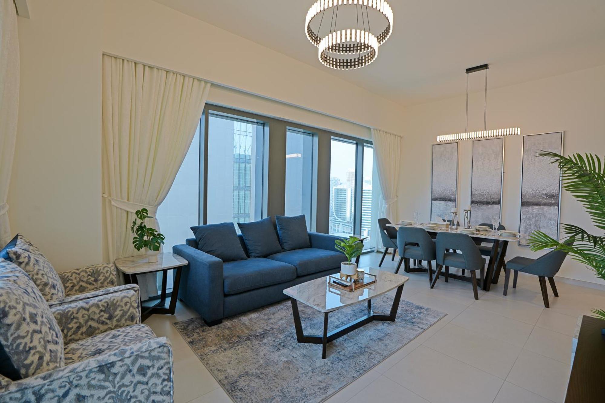 Ch Grand At Burj Royale - 2br With Stunning Burj Khalifa & Fountain Views * Dubai