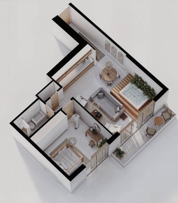 Private 1br Biophilic Retreat With Access & Infinity Pool