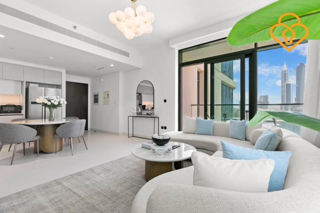 Keysplease Full Seaview 2 Bedroom Private Beach, Emaar Beachfront Apartment