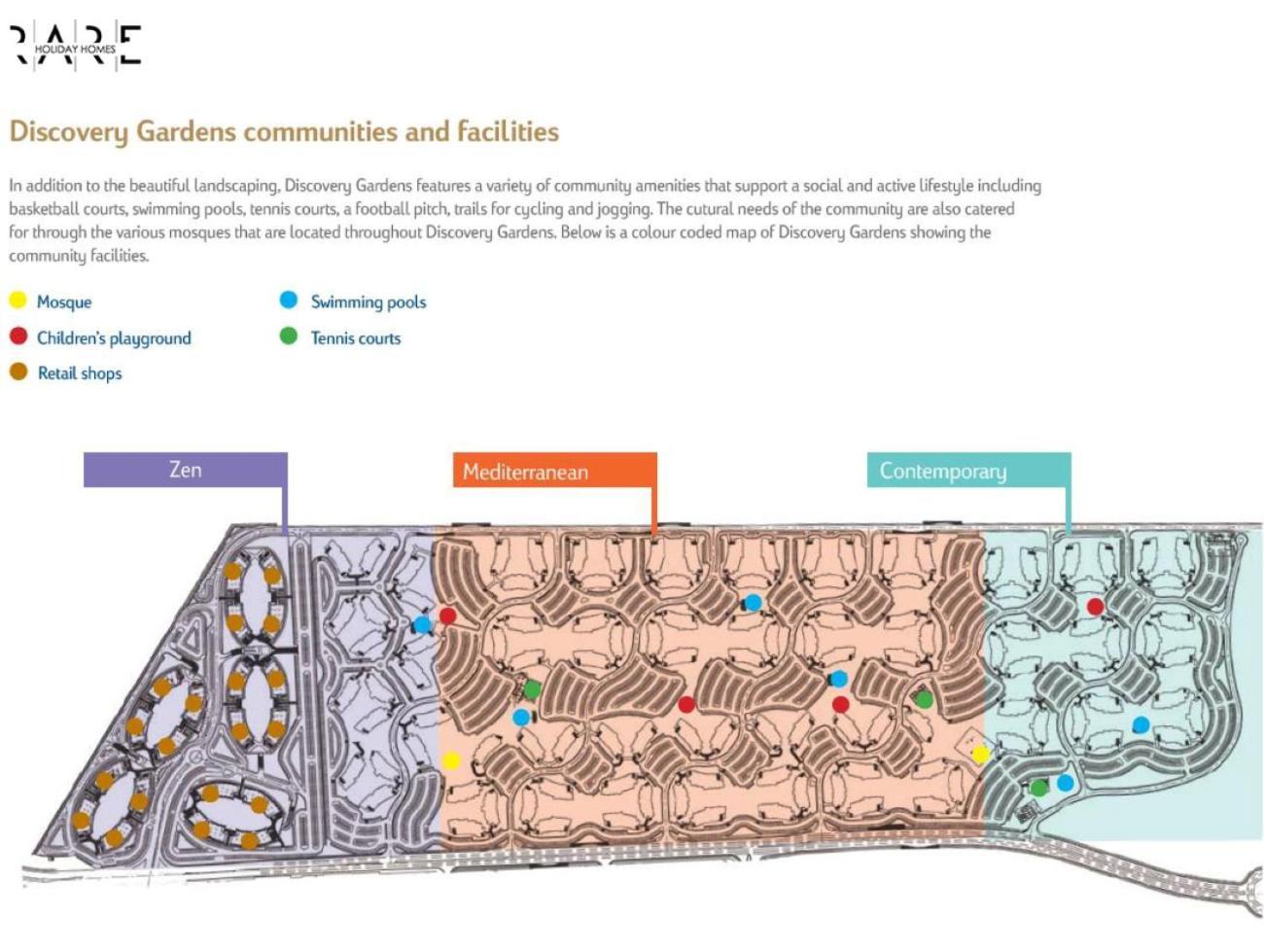 Rare Homes - Mediterranean Cluster - Near Ibn Battuta Mall - Discovery Garden - Building# Med 100 - Rg13 *