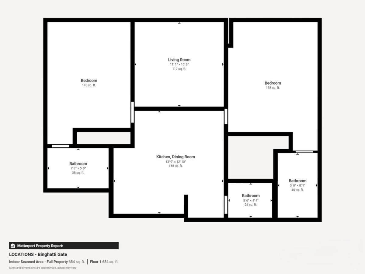 Apartment Binghatti Gate - Cosy Two Bedroom