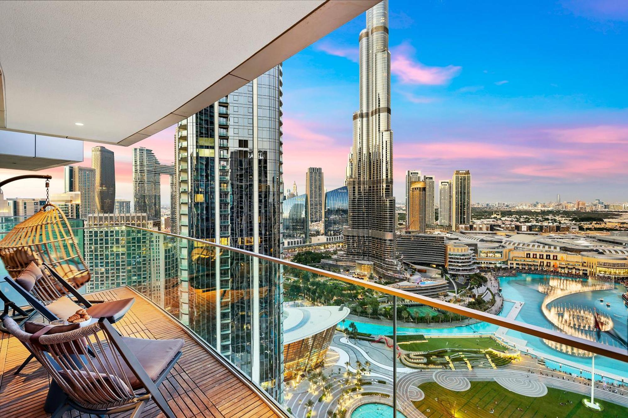 First Class 3br With Full Burj Khalifa And Fountain View * Dubai