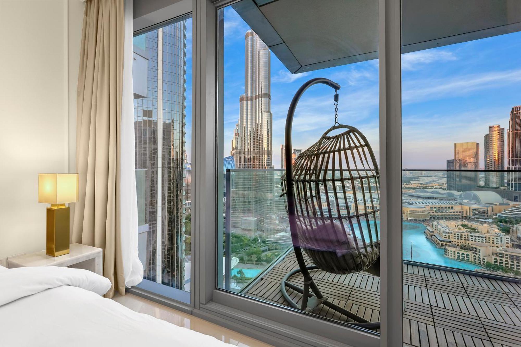Apartment First Class 3br With Full Burj Khalifa And Fountain View