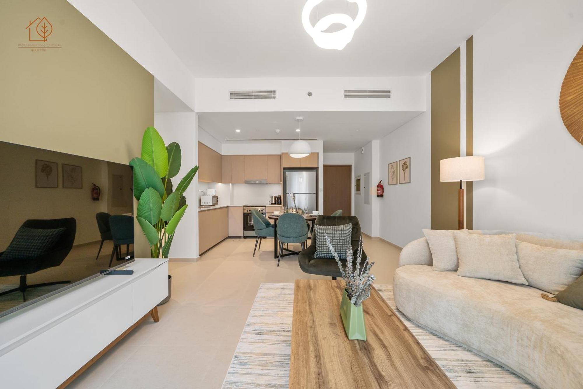 Apartment Cozy With Panoramic Views Near Burj Khalifa 198gr-2 *