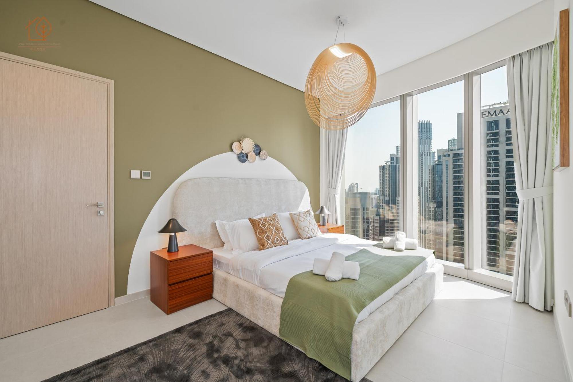 Apartment Cozy With Panoramic Views Near Burj Khalifa 198gr-2 Dubai