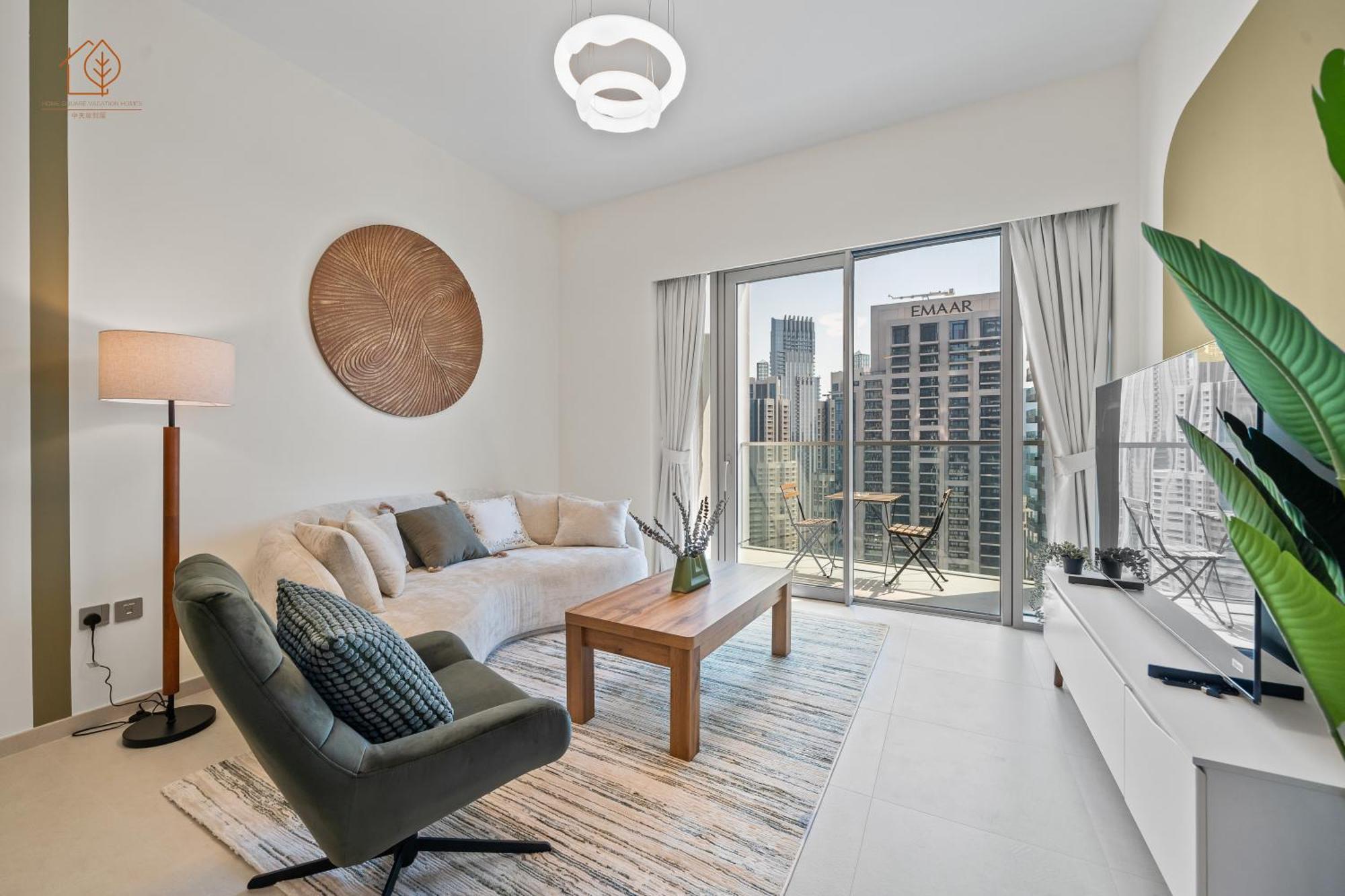 Apartment Cozy With Panoramic Views Near Burj Khalifa 198gr-2 Dubai