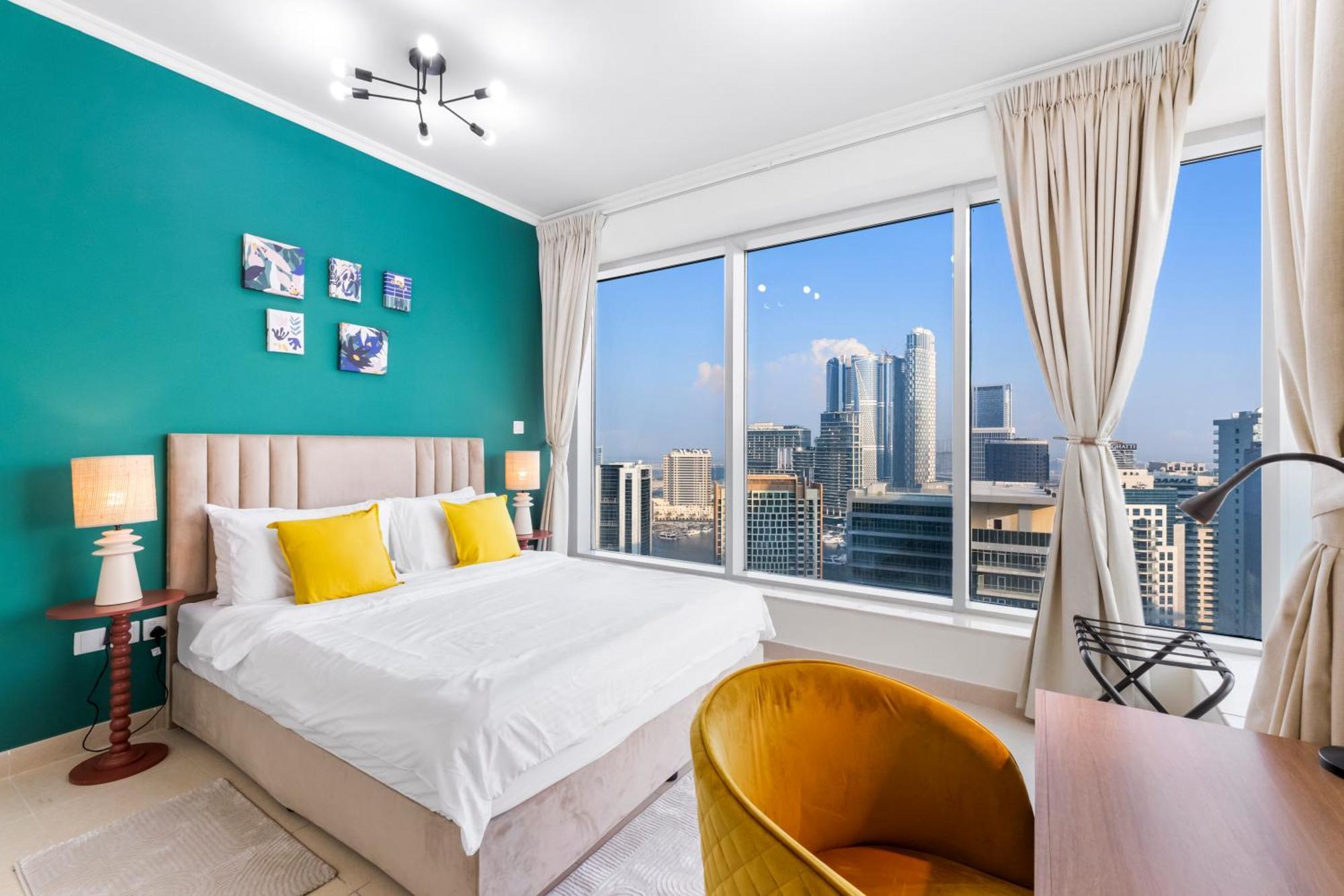 Apartment Stylish 1 Bedroom - Burj Khalifa View- 5Mn Walk To Dubai Mall-Apartment In Burj Views Tower Dubai