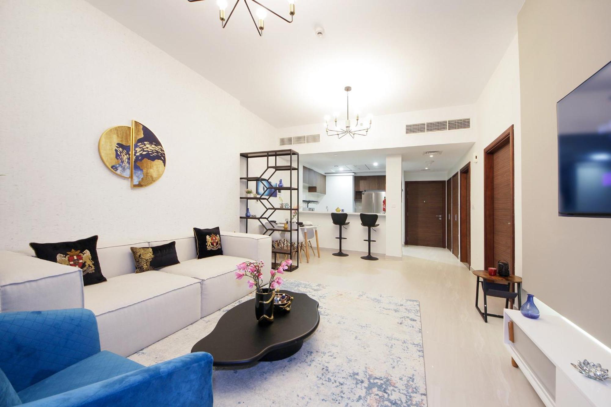 Apartment Modern 1 Bhk With Lovely Interiors - Park Gate Residences A *