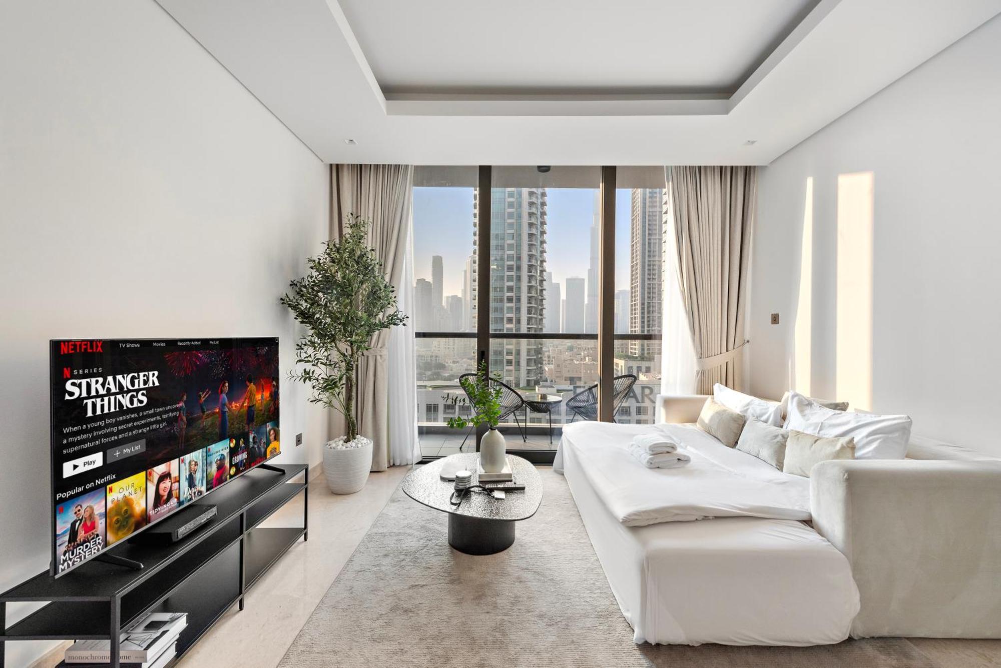 Elegant 1br With Walk-in Closet & Burj Views Apartment Dubai