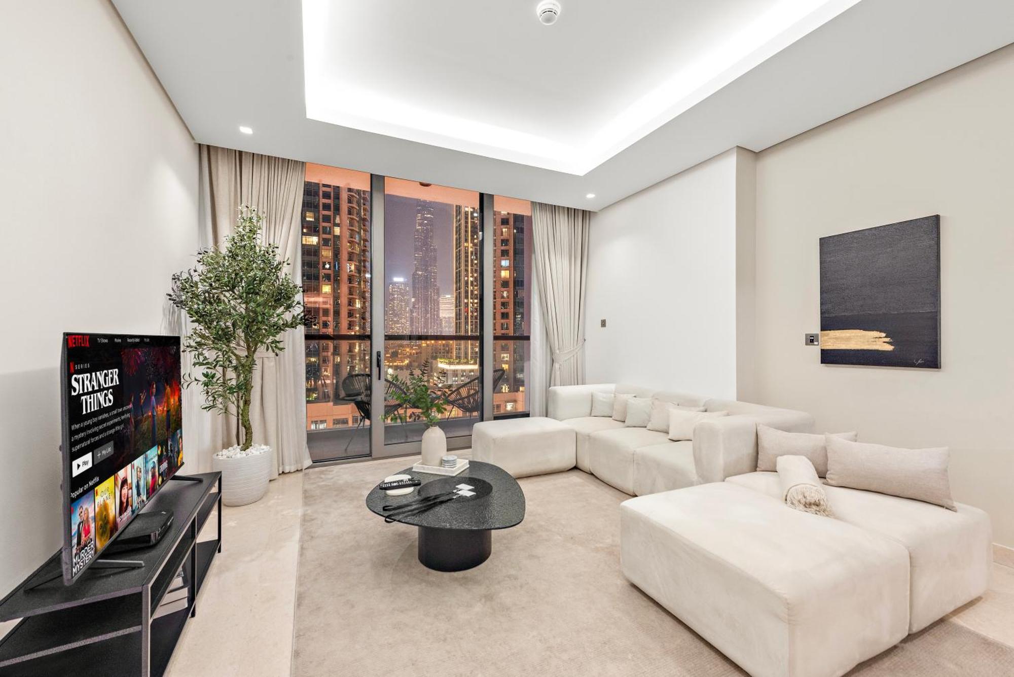 Elegant 1br With Walk-in Closet & Burj Views Apartment Dubai