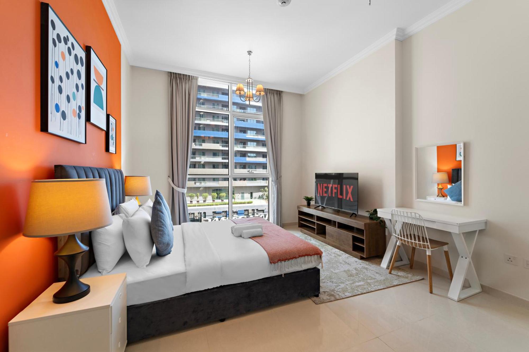 Chic 1br With Pool And Gym * Dubai