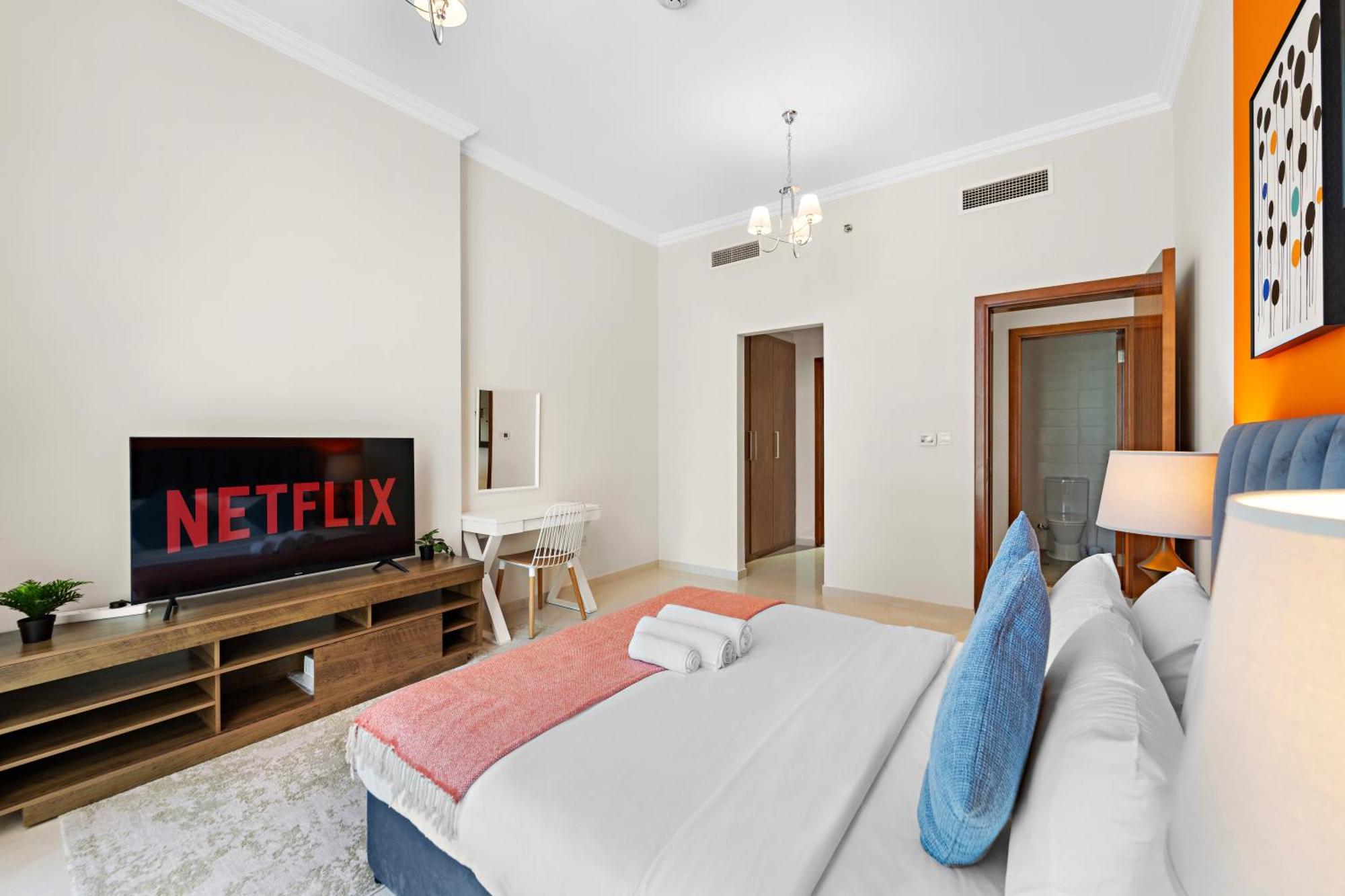 Chic 1br With Pool And Gym Apartment *