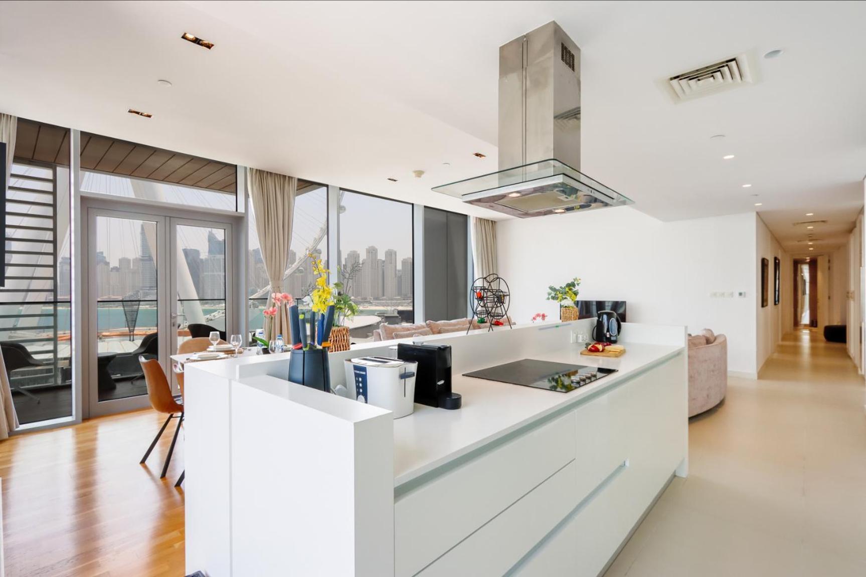 Prime 3br With 1 And Full Ain View In Bluewaters Dubai