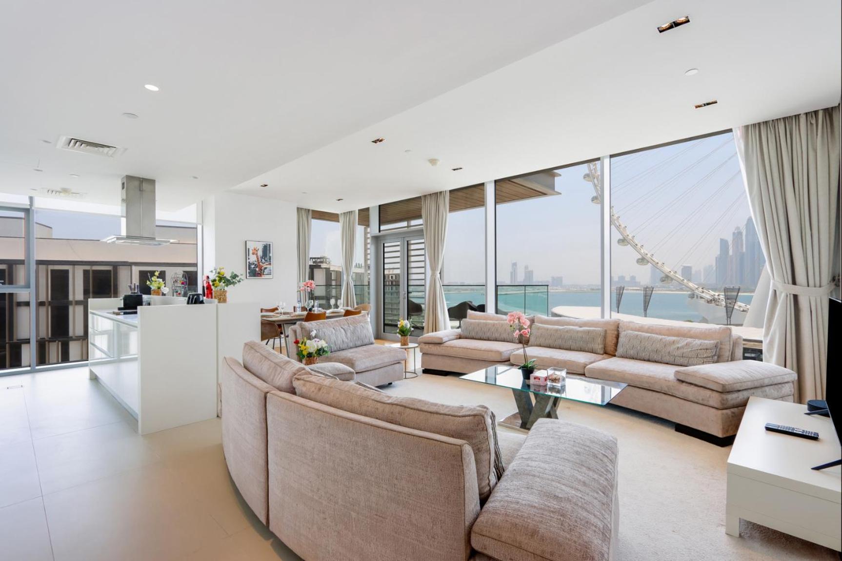 Apartment Prime 3br With 1 And Full Ain View In Bluewaters