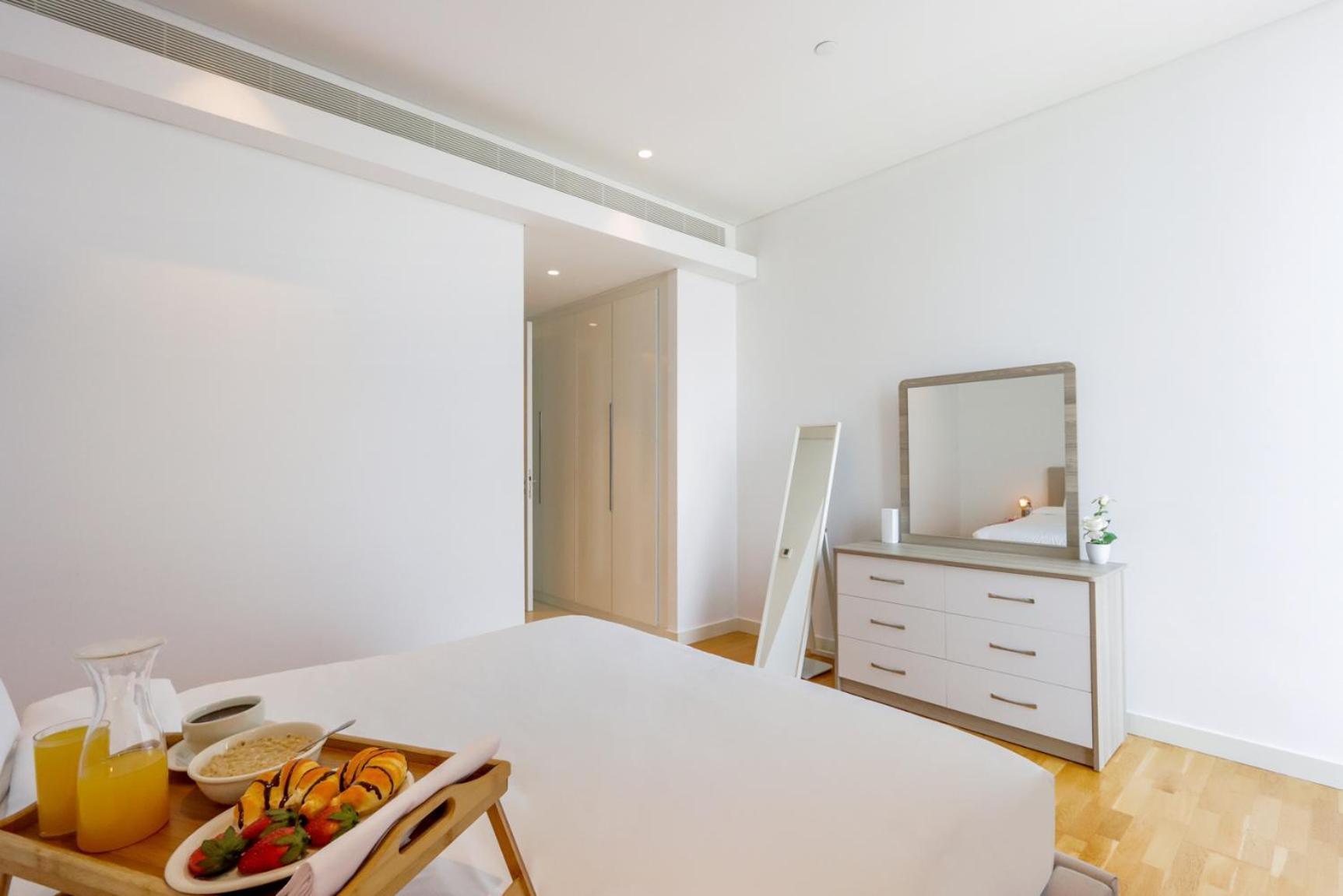 Prime 3br With 1 And Full Ain View In Bluewaters Apartment *