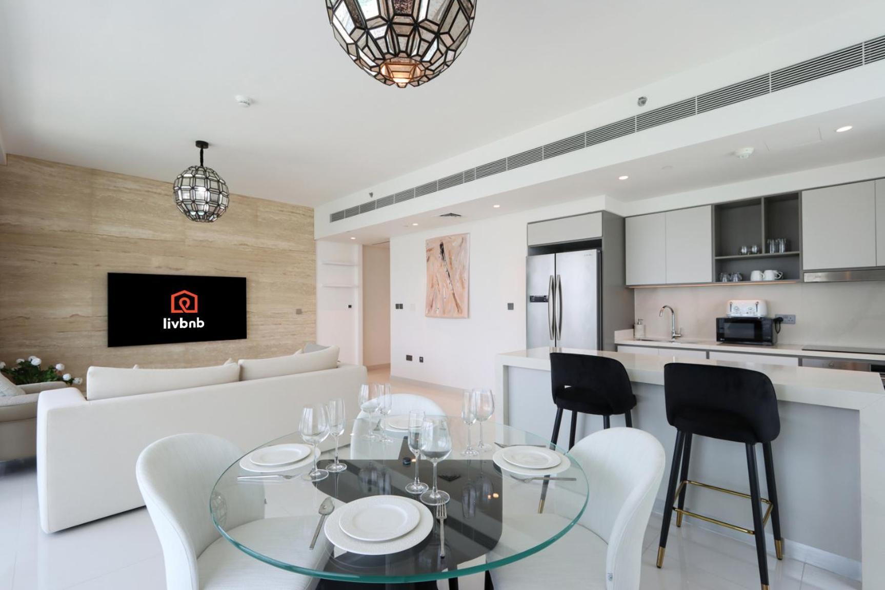Livbnb- 3br With Marina Skyline View Dubai