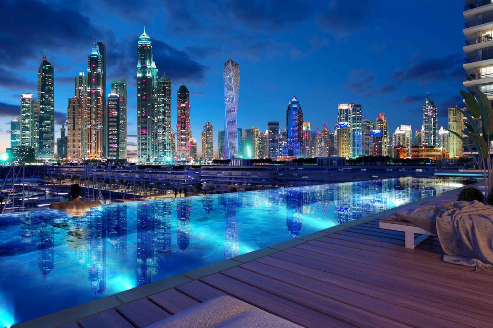 Livbnb- 3br With Marina Skyline View * Dubai