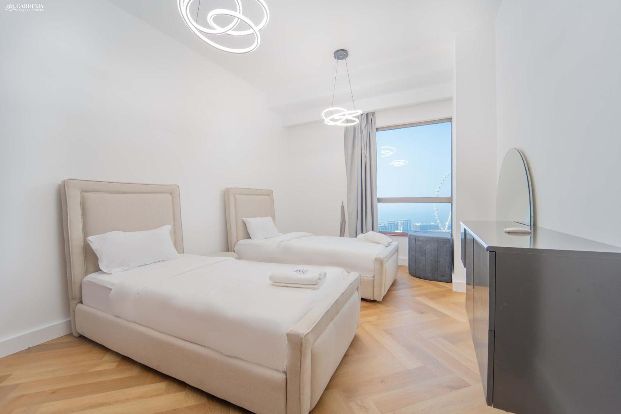 Jbr Amwaj 4 , Upgraded Sea And Ain Views, 2m Walk To By Gardenia Suitse Dubai