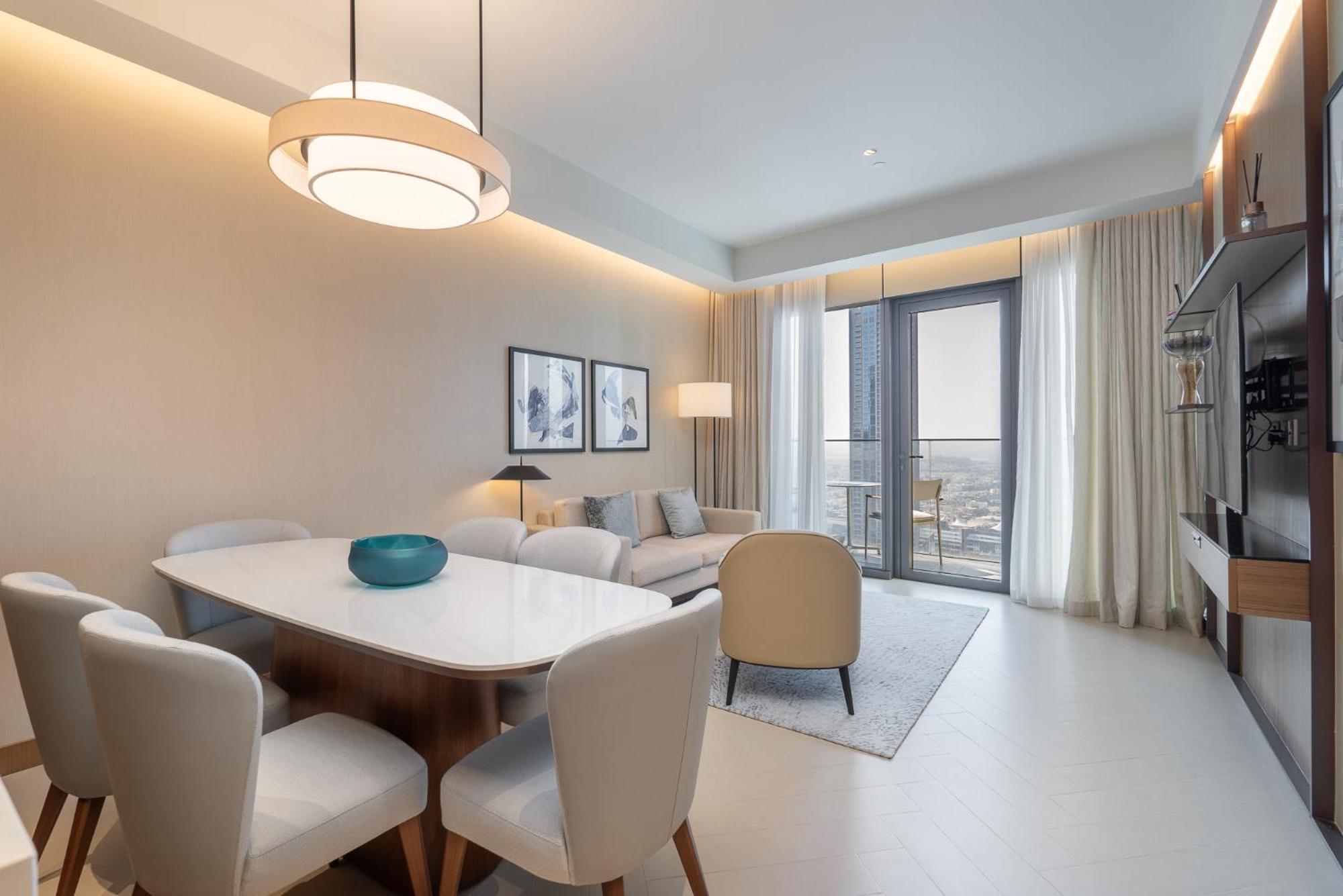 Apartment Address Residences Opera - Burj Khalifa Views 2 & 3-bedroom 1 Minute Walk To Burj Khalifa, Mall, Fountain By Heaven Crest *