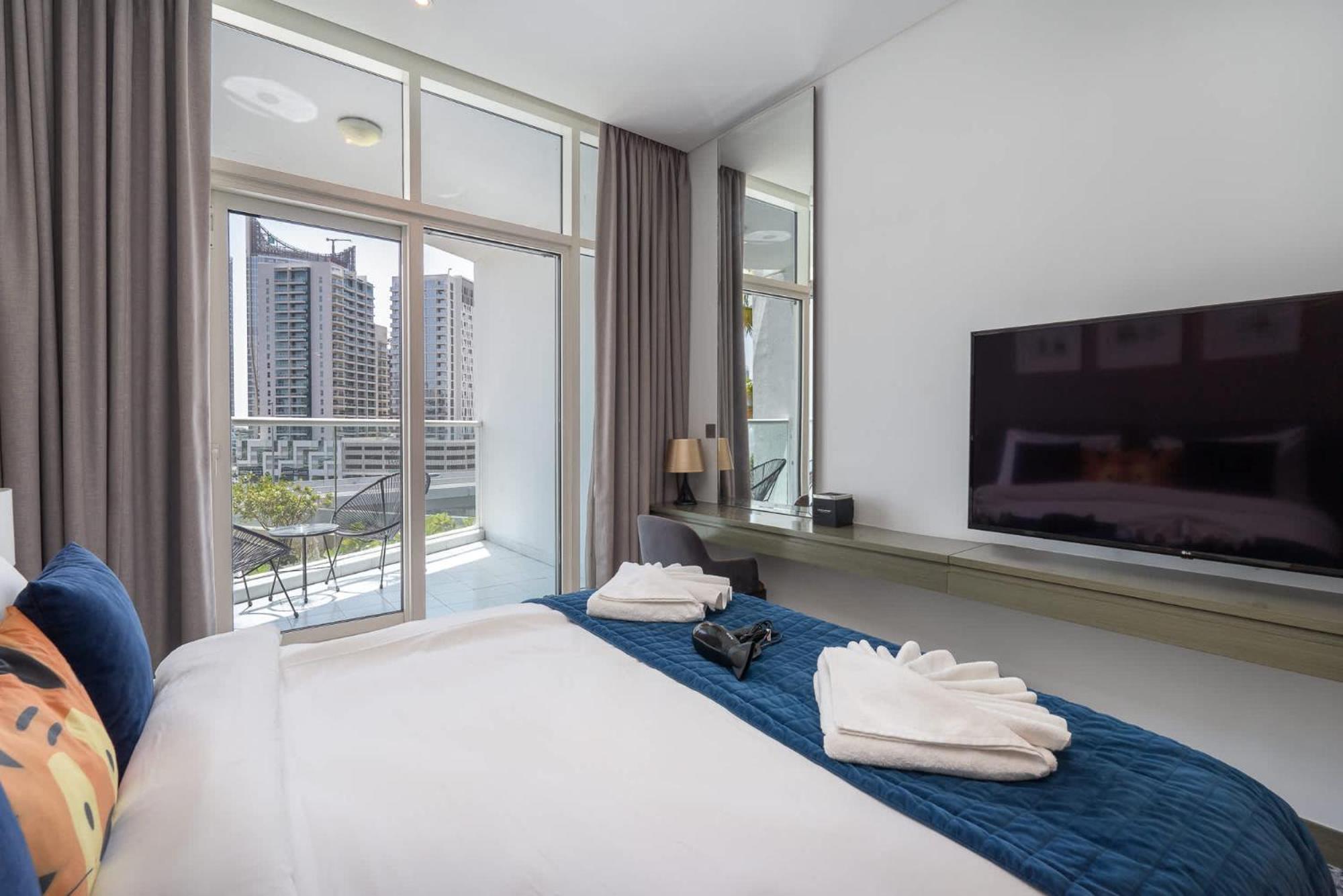 Cozy Perfect For 4 At Damac Maison Prive
