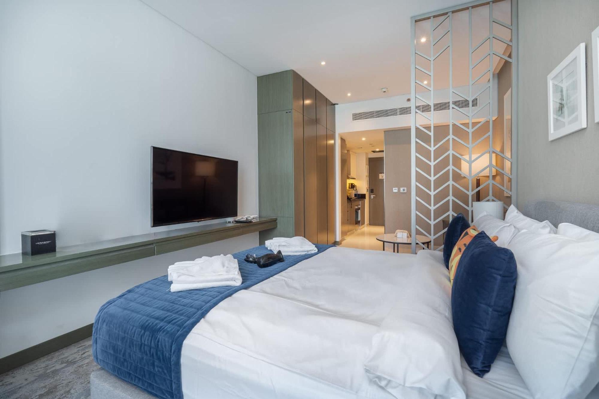 Cozy Perfect For 4 At Damac Maison Prive *