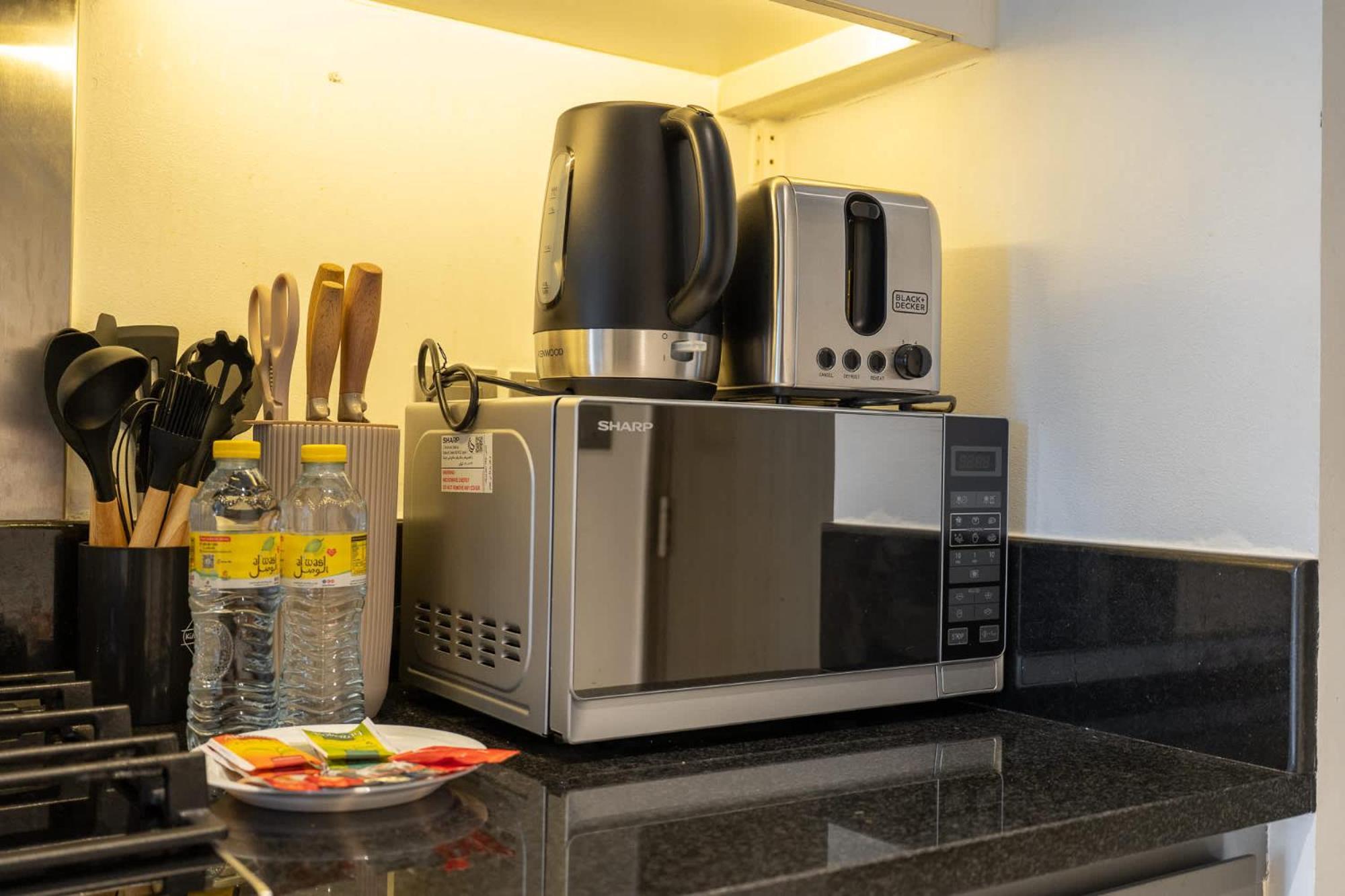Cozy Perfect For 4 At Damac Maison Prive Apartment
