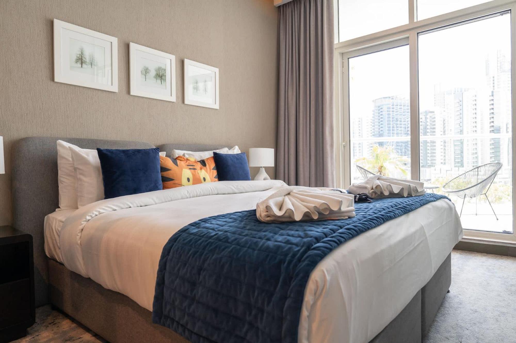 Cozy Perfect For 4 At Damac Maison Prive Apartment Dubai