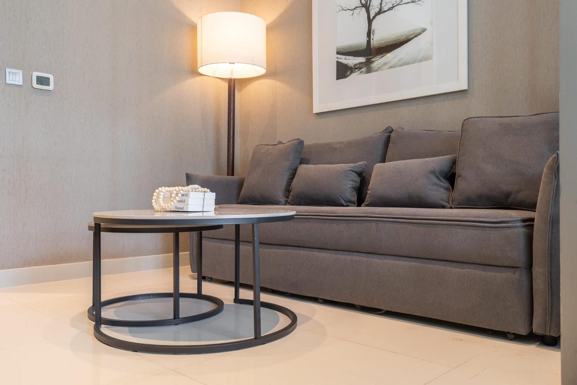 Apartment Cozy Perfect For 4 At Damac Maison Prive