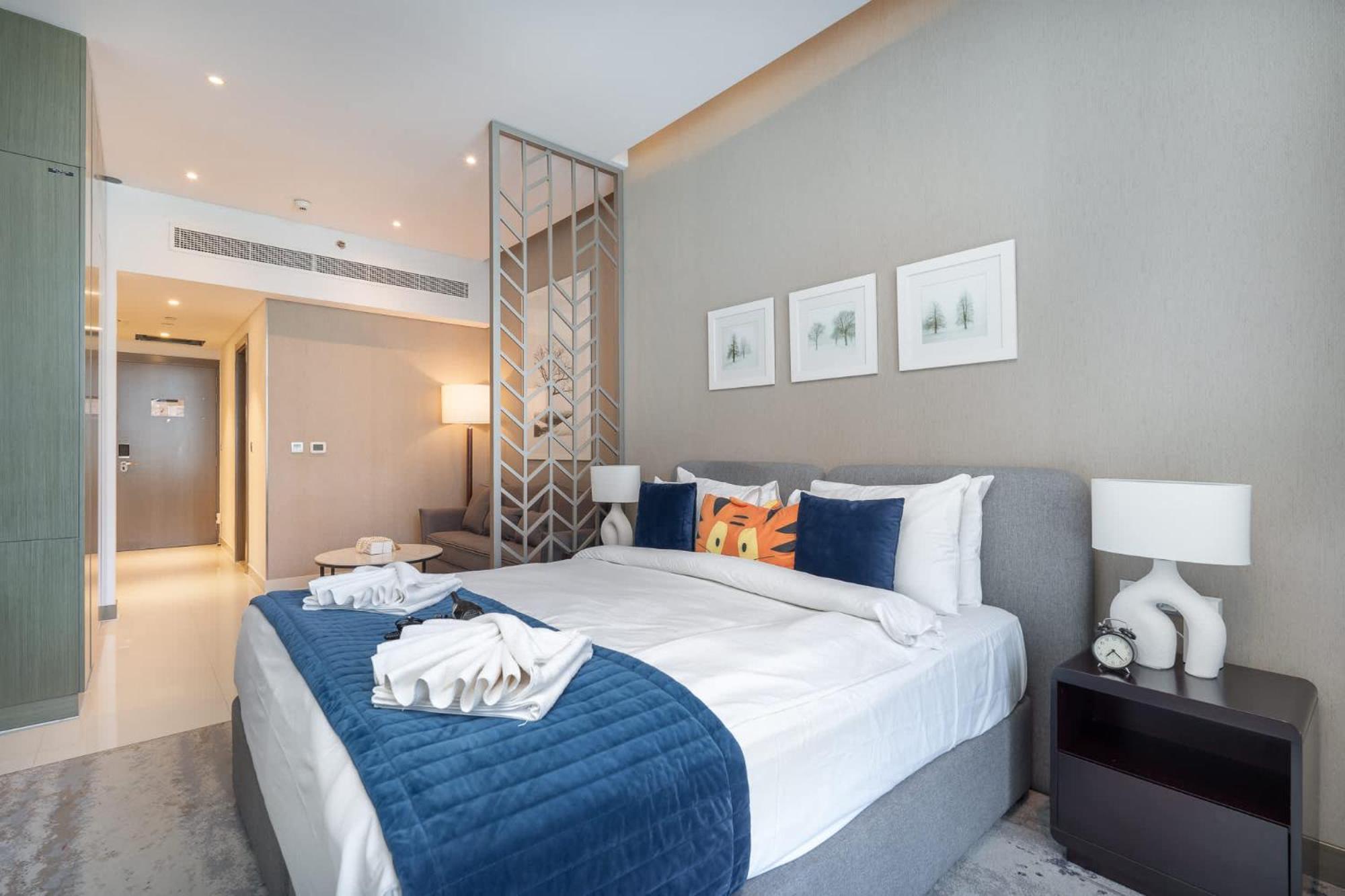 Apartment Cozy Perfect For 4 At Damac Maison Prive *