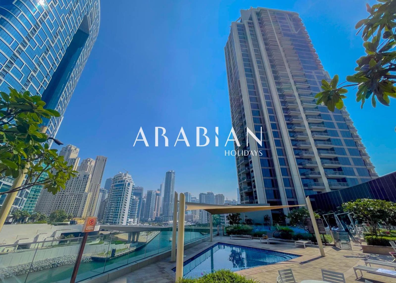 Exclusive 3brmaids With Full Sea View In Jbr Marina Apartment *