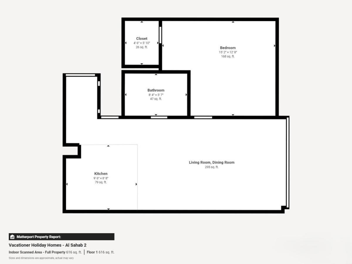 Al Sahab 2 - Bright One Bedroom In Marina Apartment *