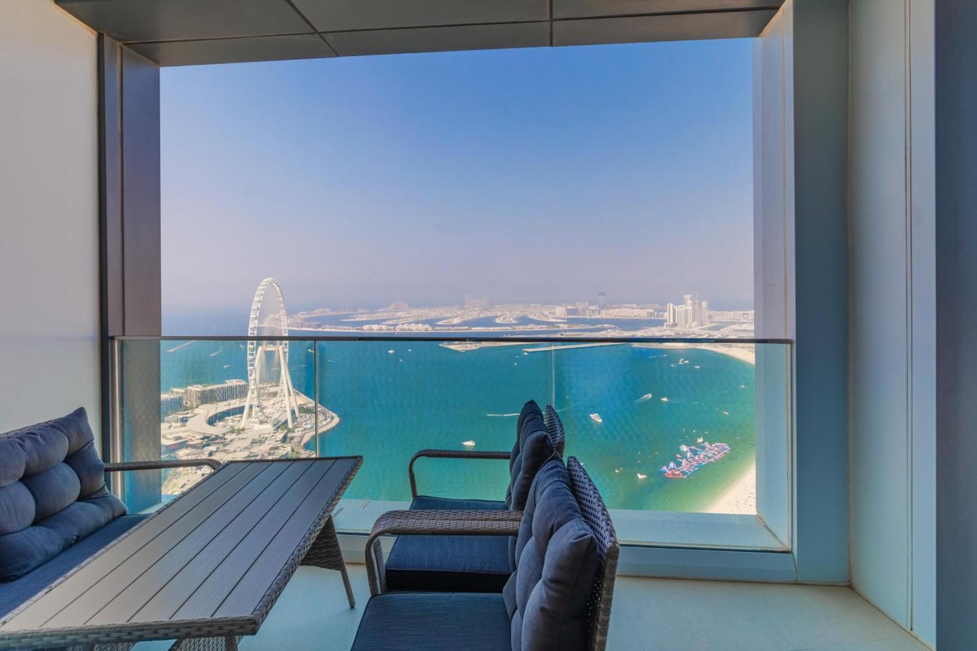 Panoramic Sea & Palm Views 2br Address Jbr * Dubai