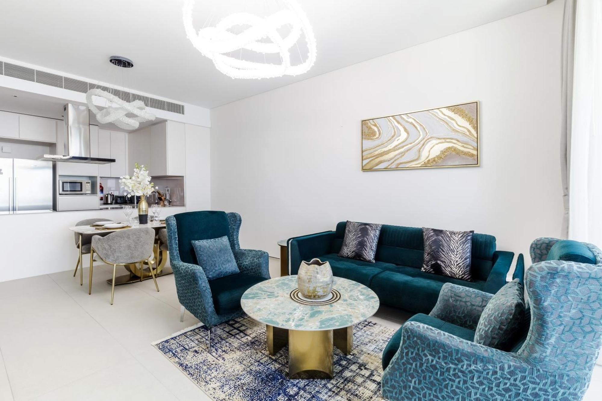 Apartment Panoramic Sea & Palm Views 2br Address Jbr
