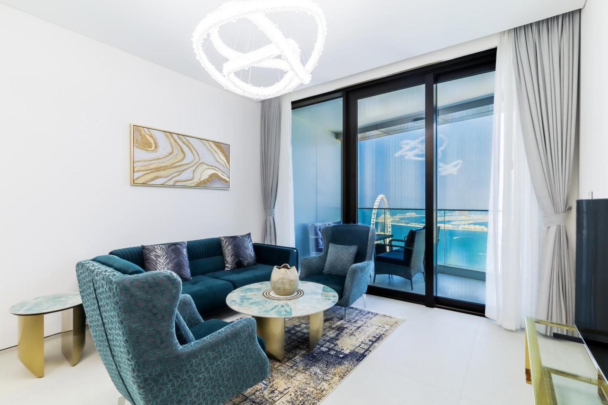 Apartment Panoramic Sea & Palm Views 2br Address Jbr Dubai