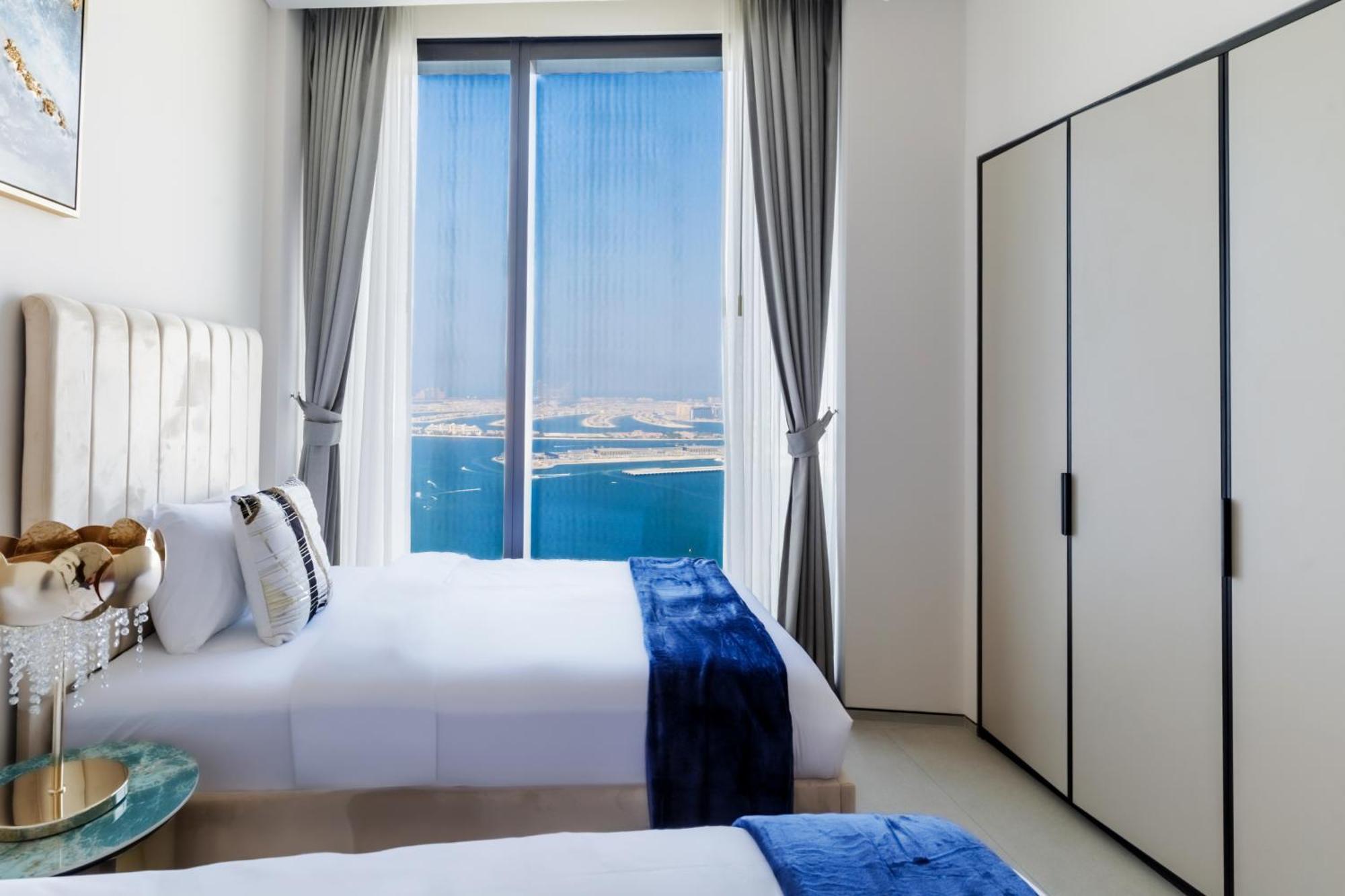Panoramic Sea & Palm Views 2br Address Jbr *