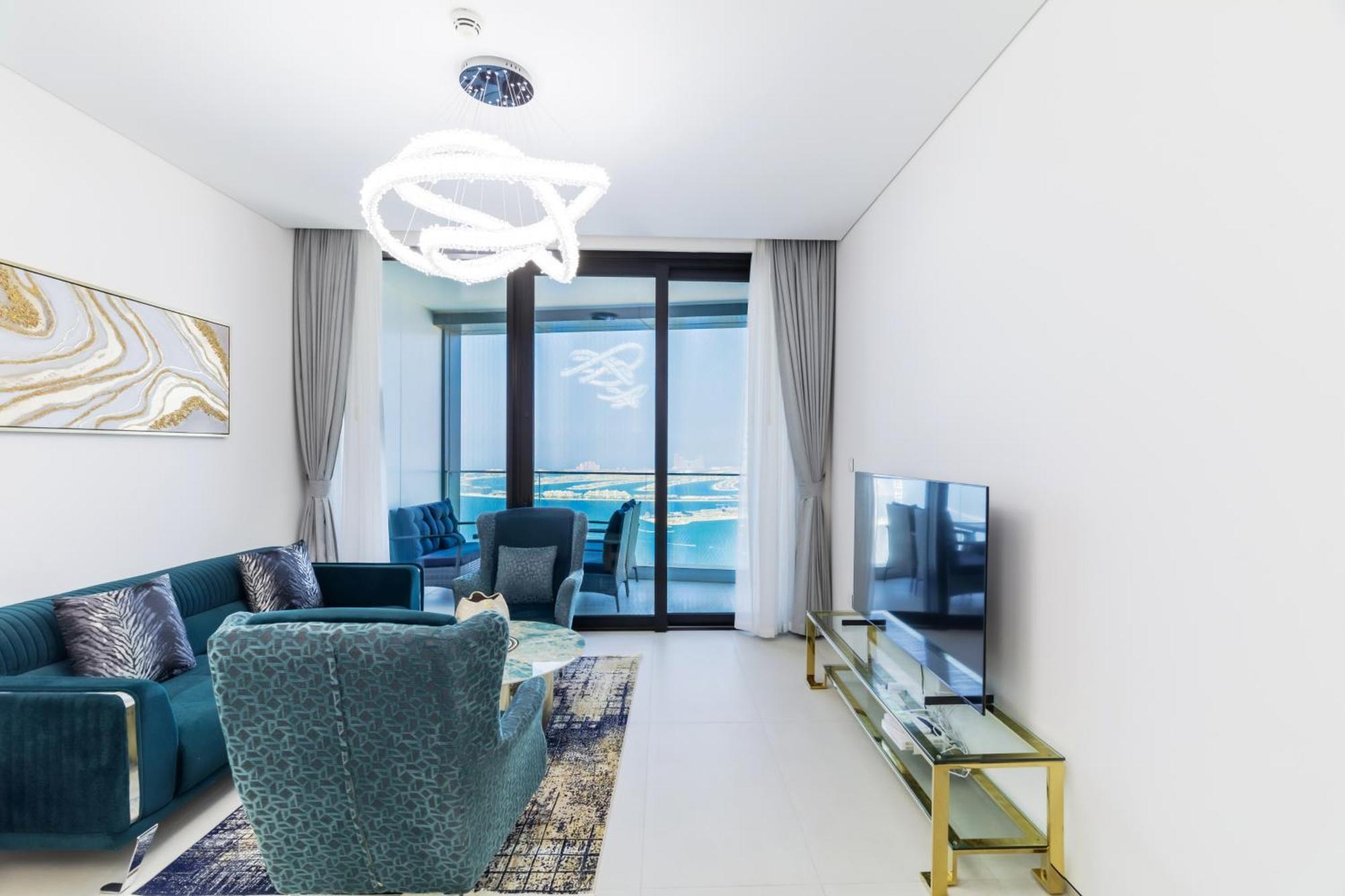 Panoramic Sea & Palm Views 2br Address Jbr * Dubai