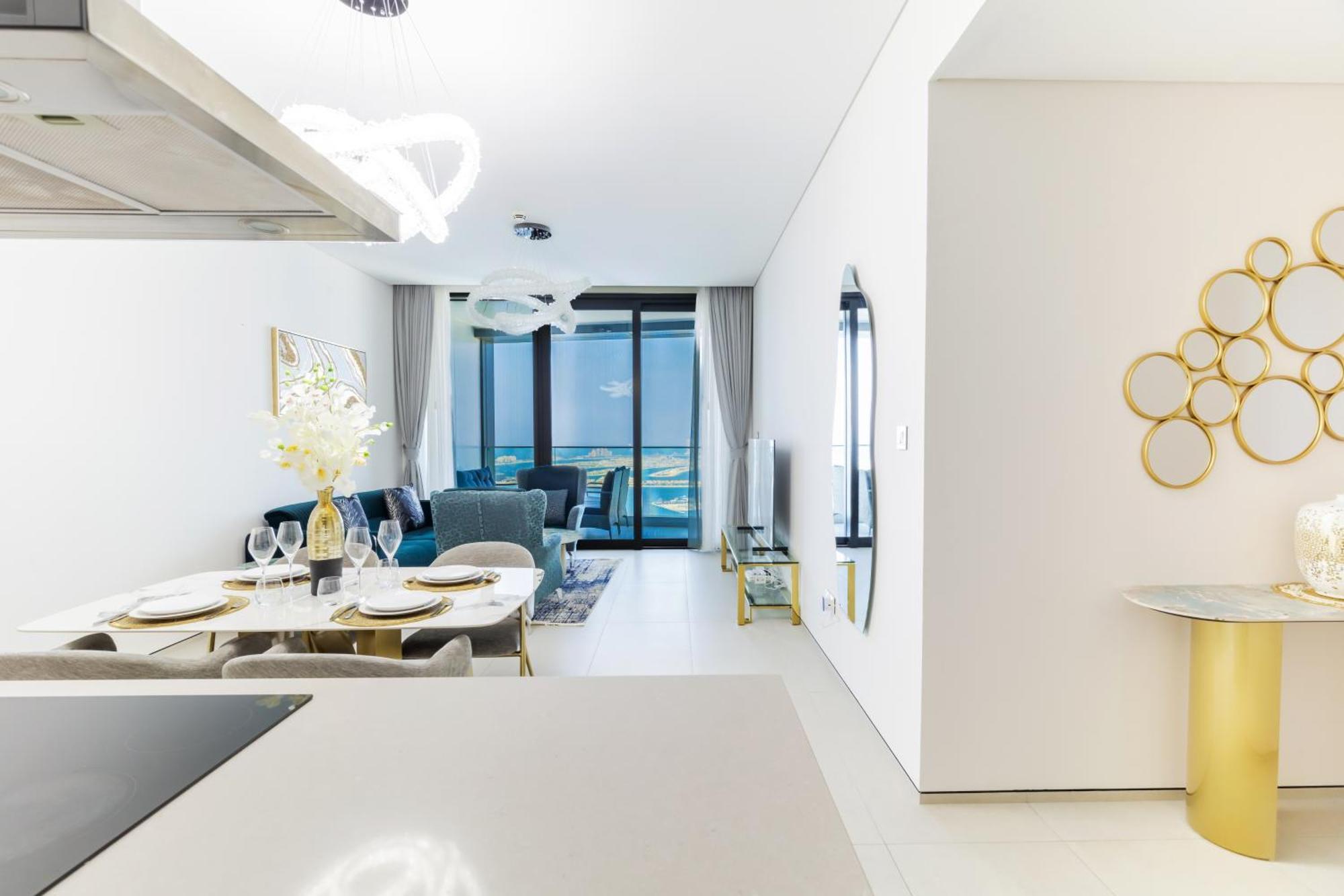 Apartment Panoramic Sea & Palm Views 2br Address Jbr