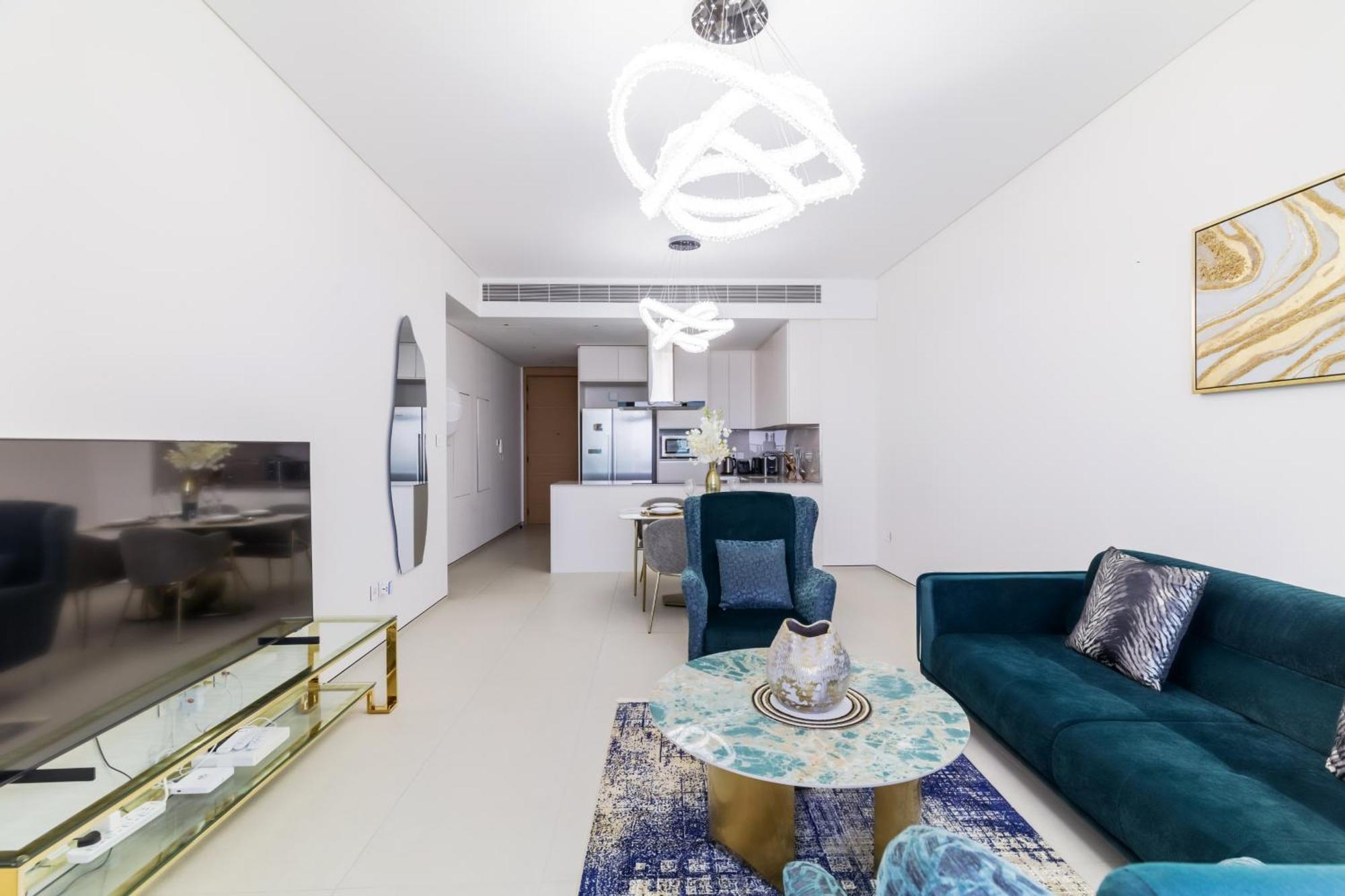 Apartment Panoramic Sea & Palm Views 2br Address Jbr *