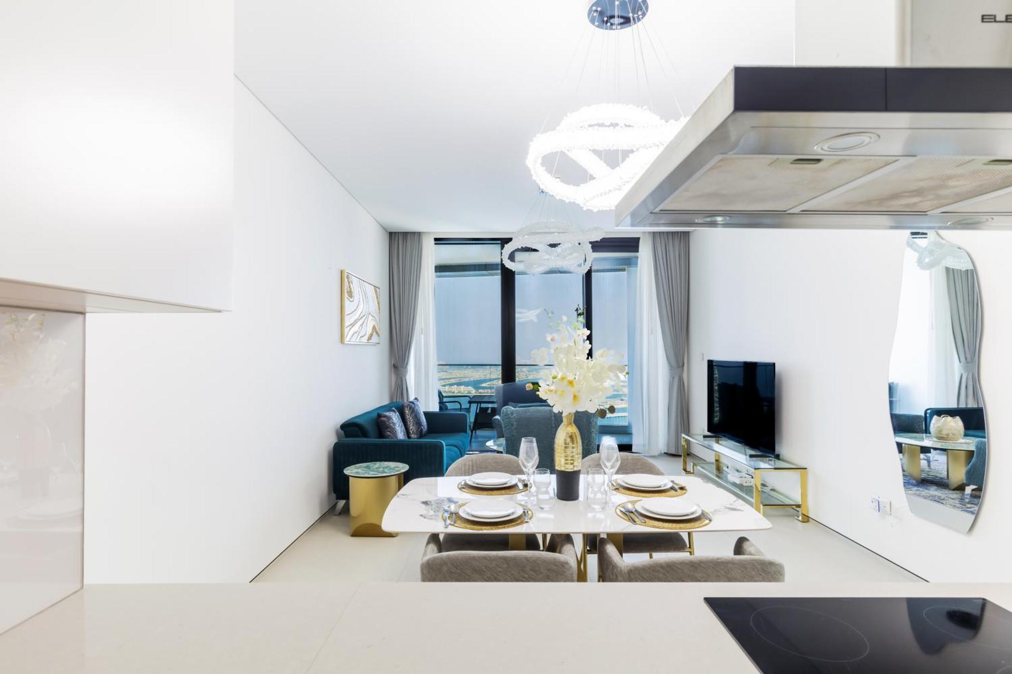 Apartment Panoramic Sea & Palm Views 2br Address Jbr Dubai