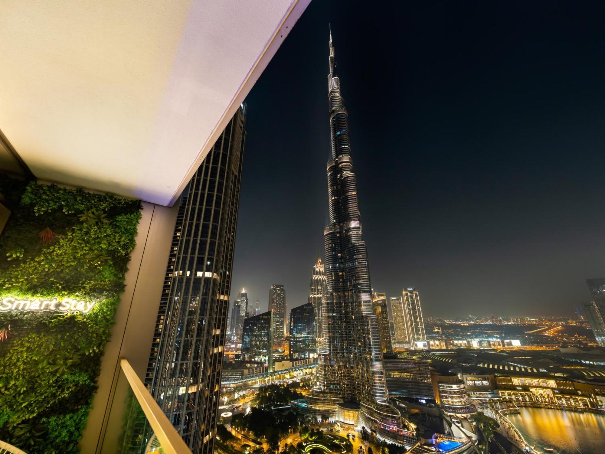 Apartment Smartstay At Grande Signature - Burj Khalifa View - 5 Min Mall - Downtown - Brand New Luxury Dubai