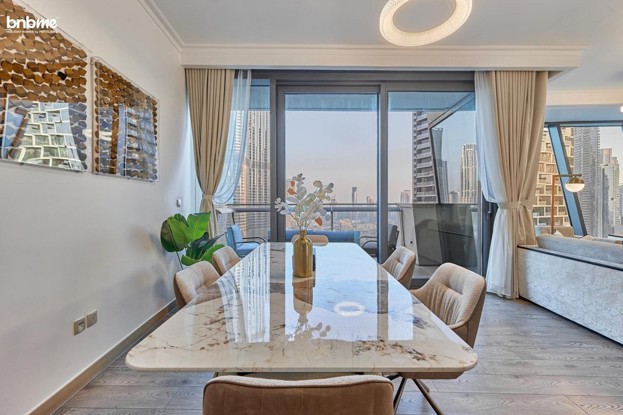 Apartment Bnbmehomes - Burj Vista Tower With Amazing View Near Burj Khalifa And Mall Dubai