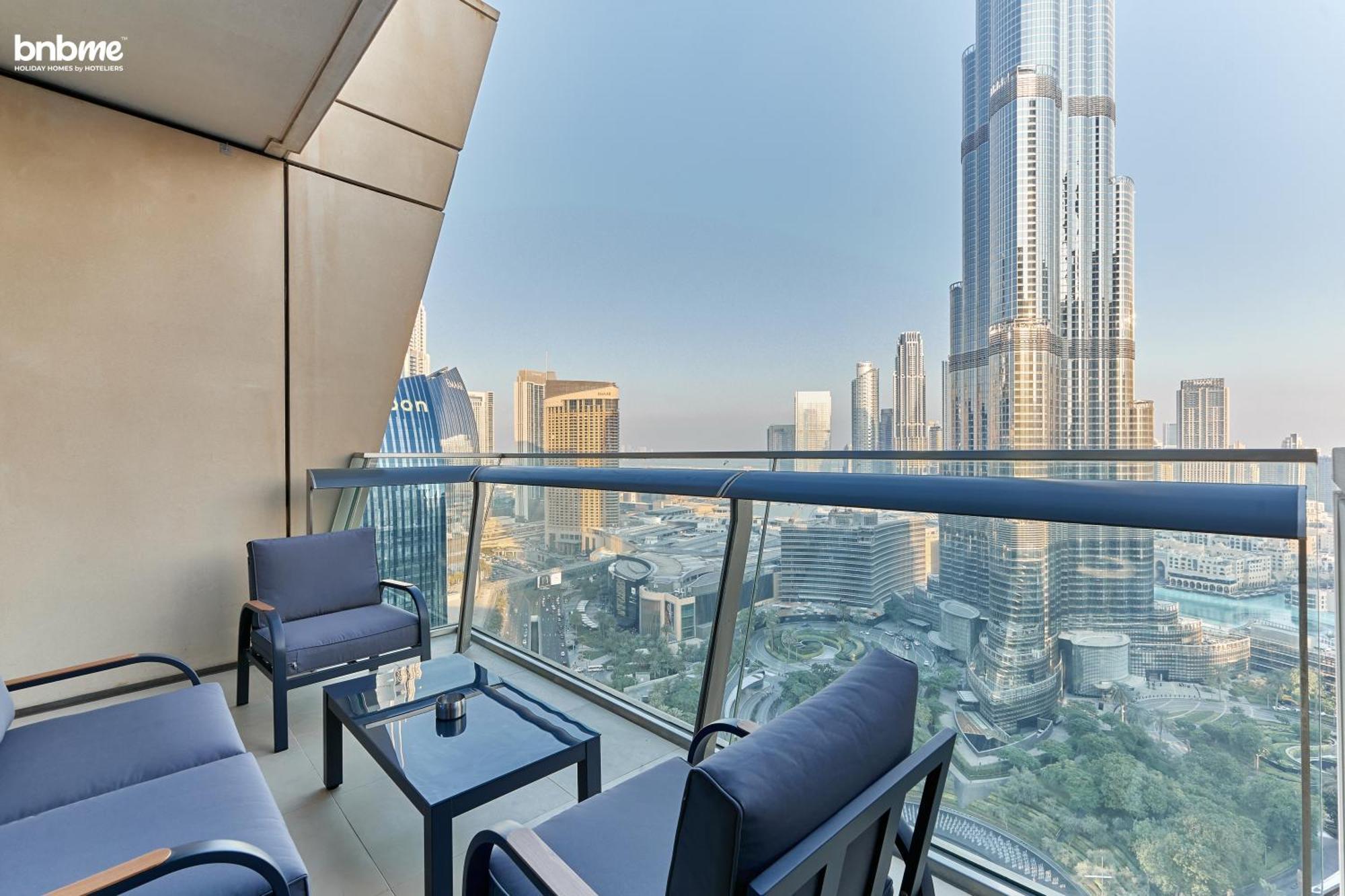 Apartment Bnbmehomes - Burj Vista Tower With Amazing View Near Burj Khalifa And Mall